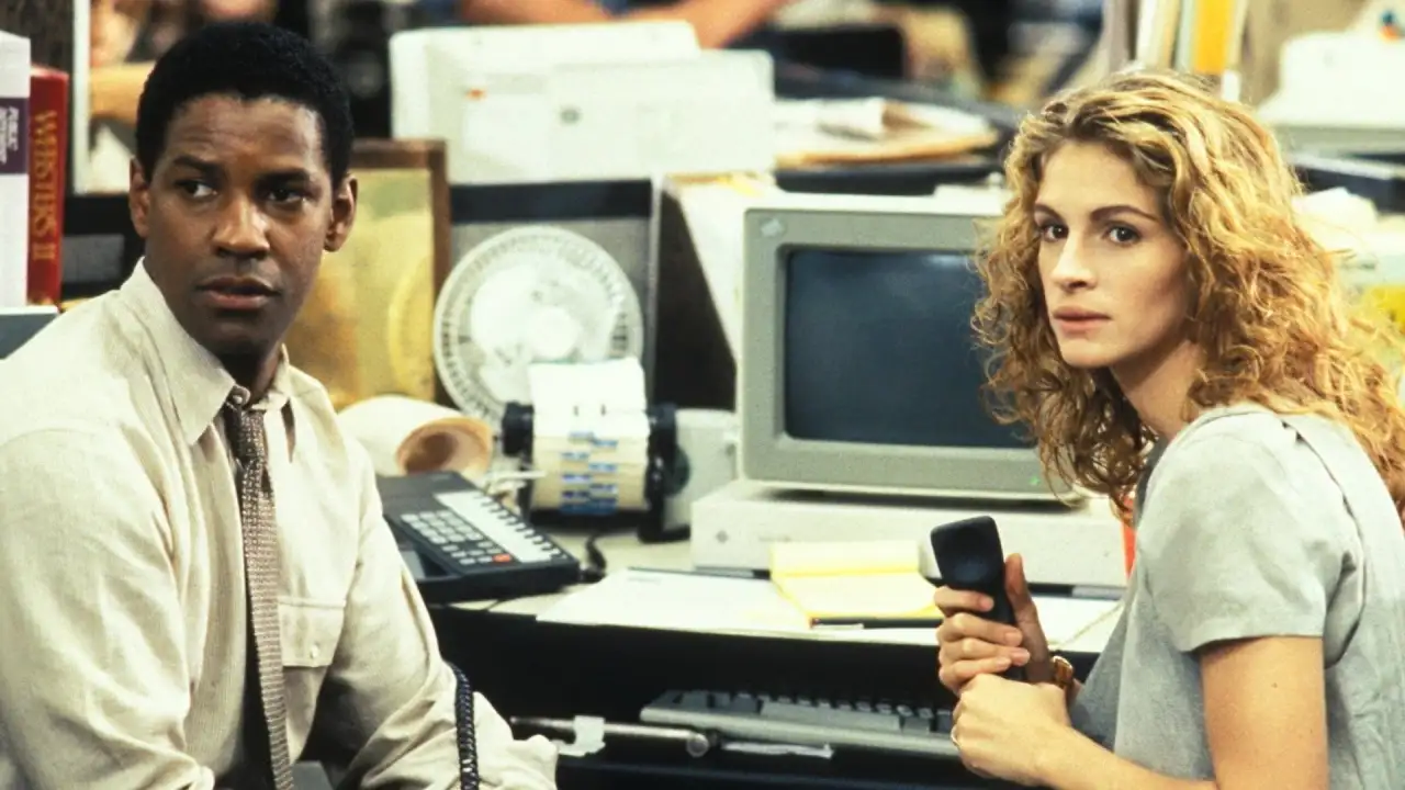 Pelikan Dosyası 1993, Alan J. Pakula, Amerika Birleşik Devletleri, Denzel Washington, Dram, Gerilim, James B. Sikking, John Heard, John Lithgow, Julia Roberts, Sam Shepard, Stanley Tucci, Suç, Tony Goldwyn